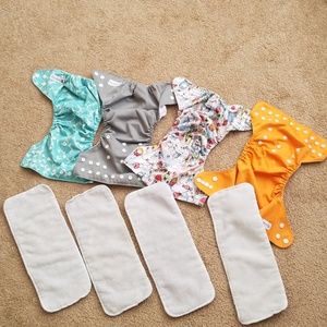 Anmababy Cloth Diapers Adjustable with Wetbag